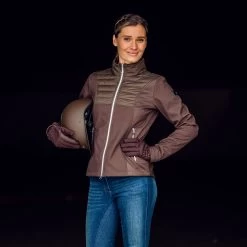 Horze Maeve Women's Softshell Hybrid Riding Jacket -Sports - Equestrian Riding Shop 33348 CCBR 4