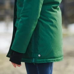 Horze Brooke Women's Long Parka Riding Jacket -Sports - Equestrian Riding Shop 33353 BTGR 9