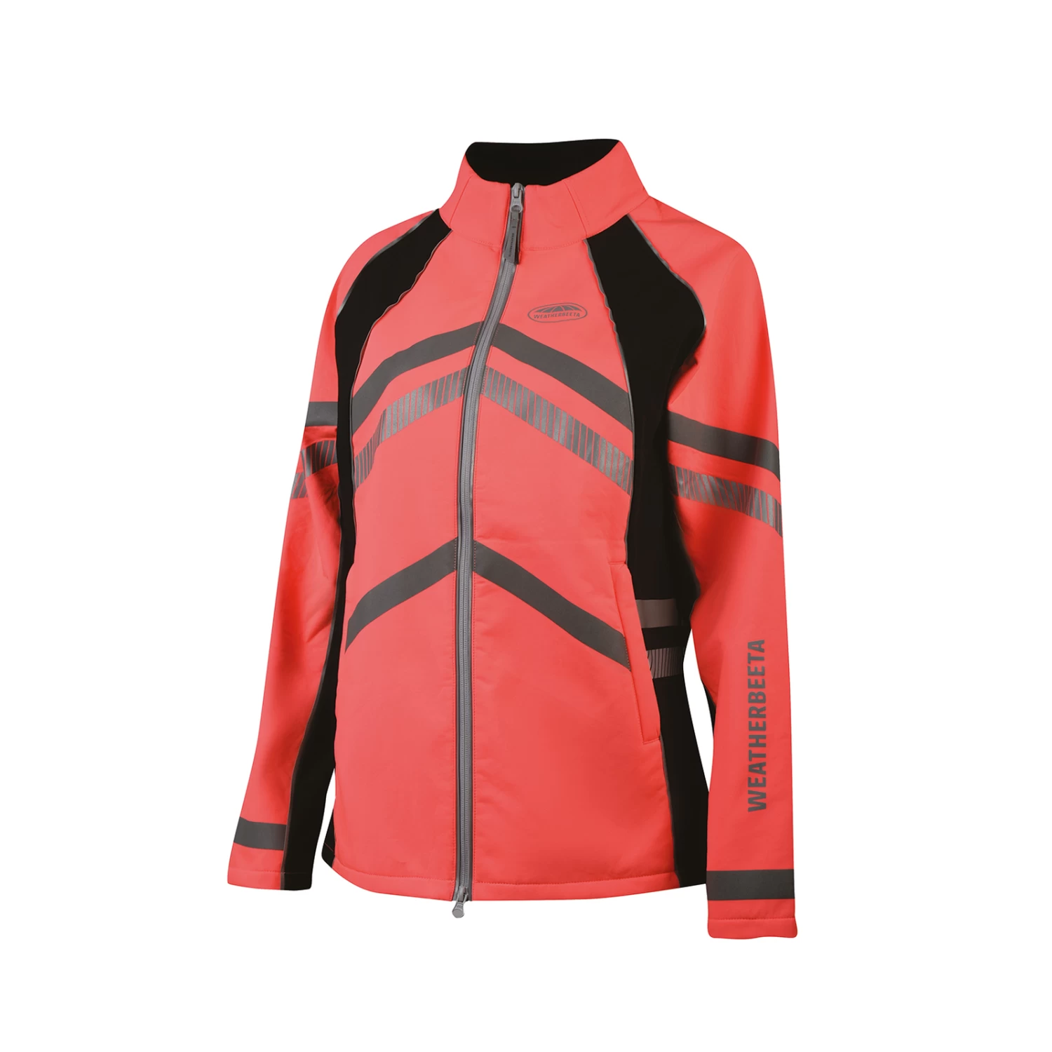 Weatherbeeta Women's Reflective Softshell Fleece Lined Jacket 3 Weatherbeeta Women's Reflective Softshell Fleece Lined Jacket