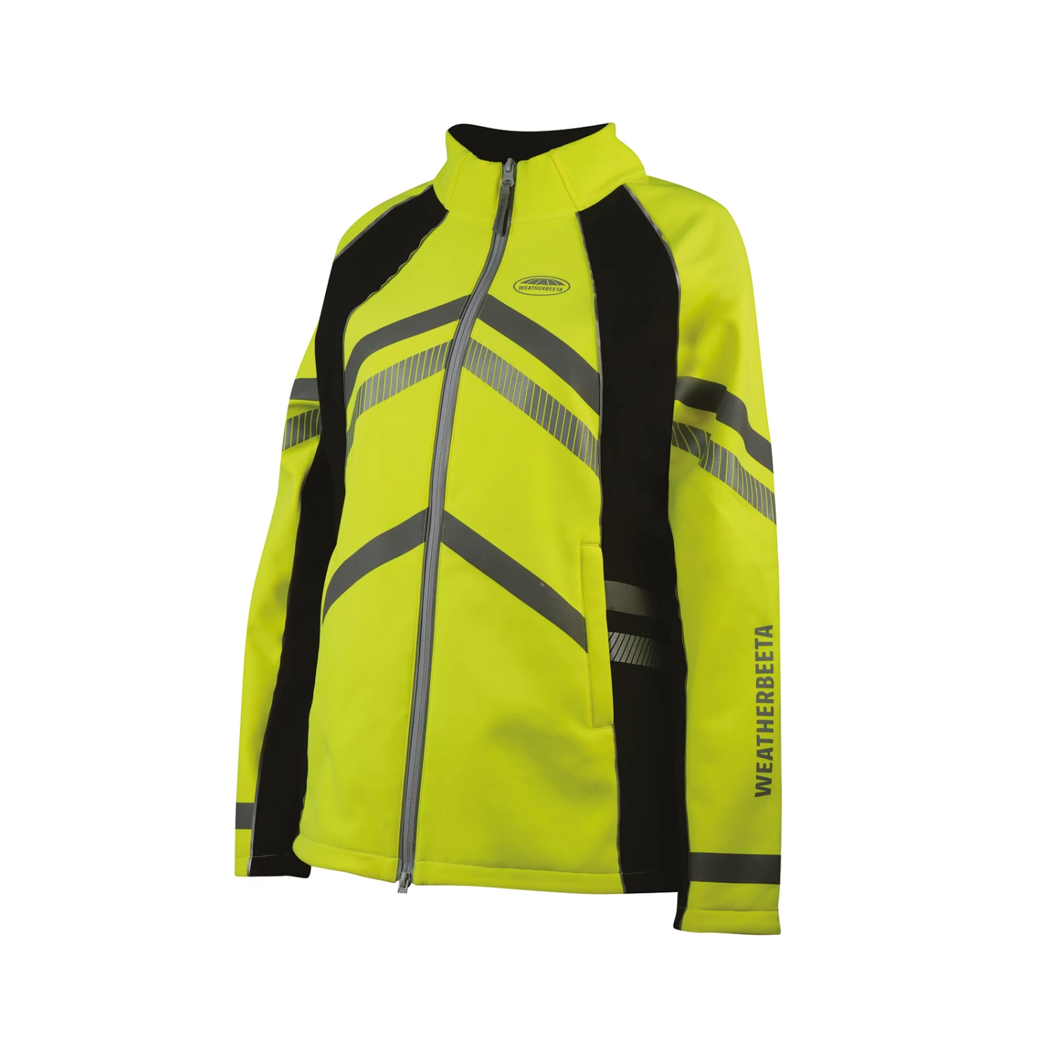 Weatherbeeta Women's Reflective Softshell Fleece Lined Jacket 5 Weatherbeeta Women's Reflective Softshell Fleece Lined Jacket - Image 3