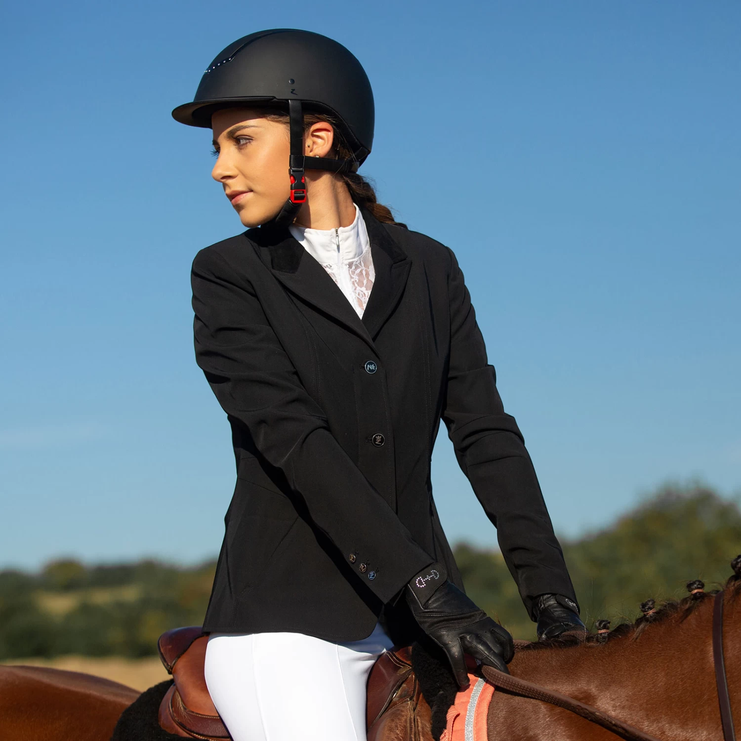Horze Yvonne Women's Show Riding Jacket 8 Horze Yvonne Women's Show Riding Jacket - Image 6