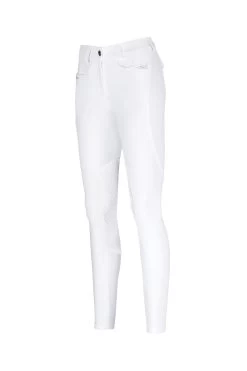 Pikeur Laure McCrown Knee Patch Breeches For Women -Sports - Equestrian Riding Shop 334013 WH 2