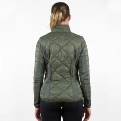Horze Elena Women's Lightweight Padded Riding Jacket -Sports - Equestrian Riding Shop 33407 LDGR 2