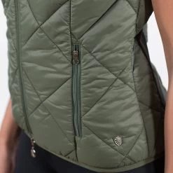 Horze Martina Women's Lightweight Padded Riding Vest -Sports - Equestrian Riding Shop 33410 LDGR 4