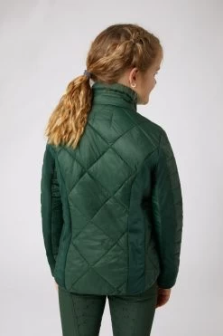 Horze Elena Kids Lightweight Padded Riding Jacket -Sports - Equestrian Riding Shop 33412 MVGR 5
