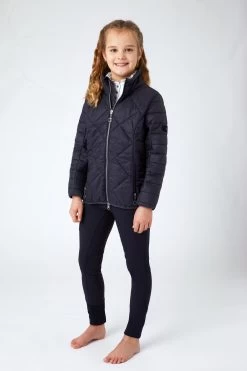 Horze Elena Kids Lightweight Padded Riding Jacket -Sports - Equestrian Riding Shop 33412 vdb 04
