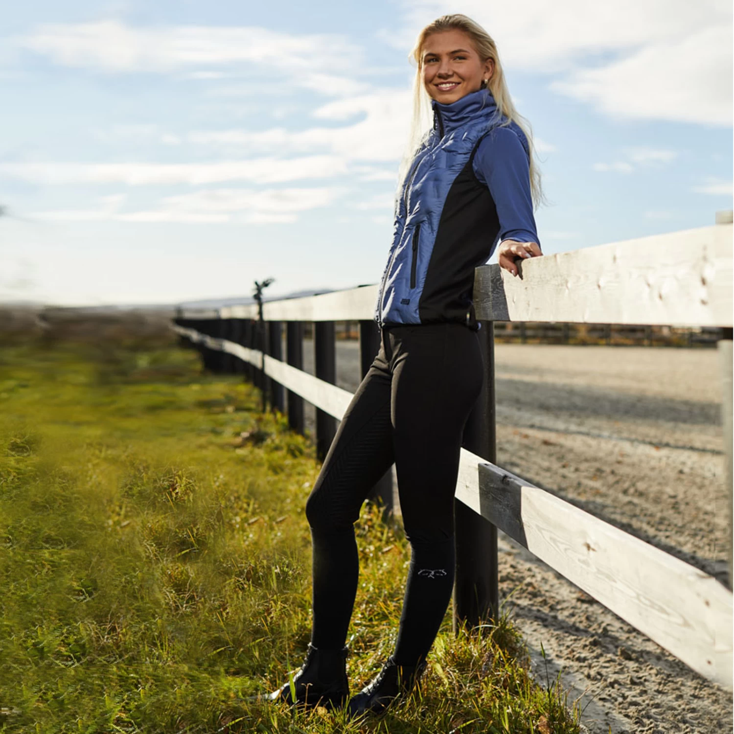 Horze Shelly Women's Light Padded Riding Vest 18 Horze Shelly Women's Light Padded Riding Vest - Image 16