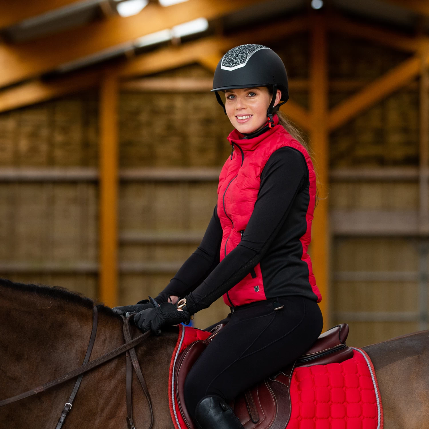 Horze Shelly Women's Light Padded Riding Vest 22 Horze Shelly Women's Light Padded Riding Vest - Image 20