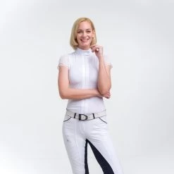 Cavalliera Angel Show Shirt -Sports - Equestrian Riding Shop 334448 WH 2