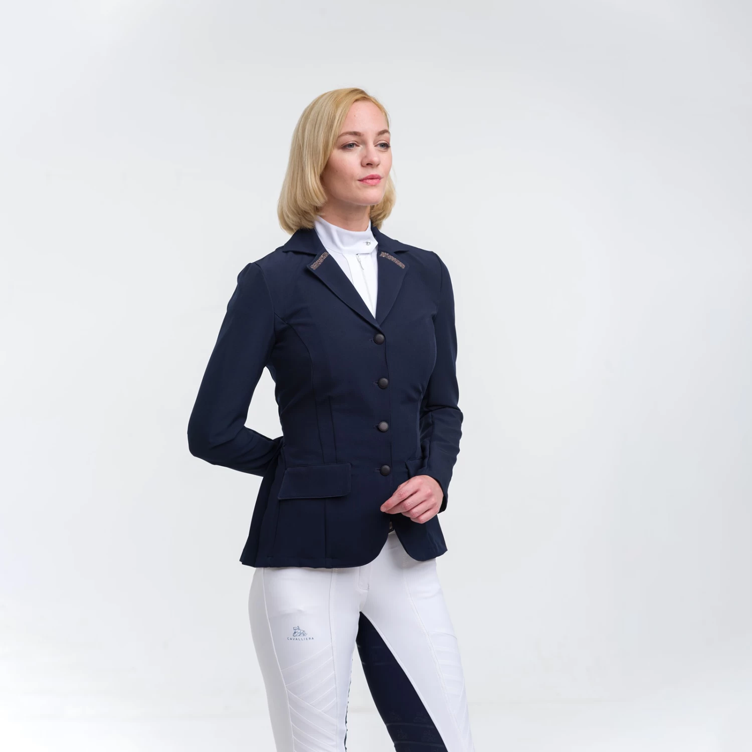 Cavalliera Rose Gold Purity Show Jacket 6 Cavalliera Rose Gold Purity Show Jacket - Image 4