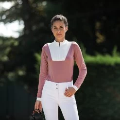 Horze Edie Women's Long Sleeve Show Bodysuit 17 Horze Edie Women's Long Sleeve Show Bodysuit -Sports - Equestrian Riding Shop 33475 GPI 3