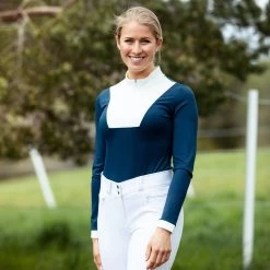 Horze Edie Women's Long Sleeve Show Bodysuit 22 Horze Edie Women's Long Sleeve Show Bodysuit -Sports - Equestrian Riding Shop 33475 RPB 3