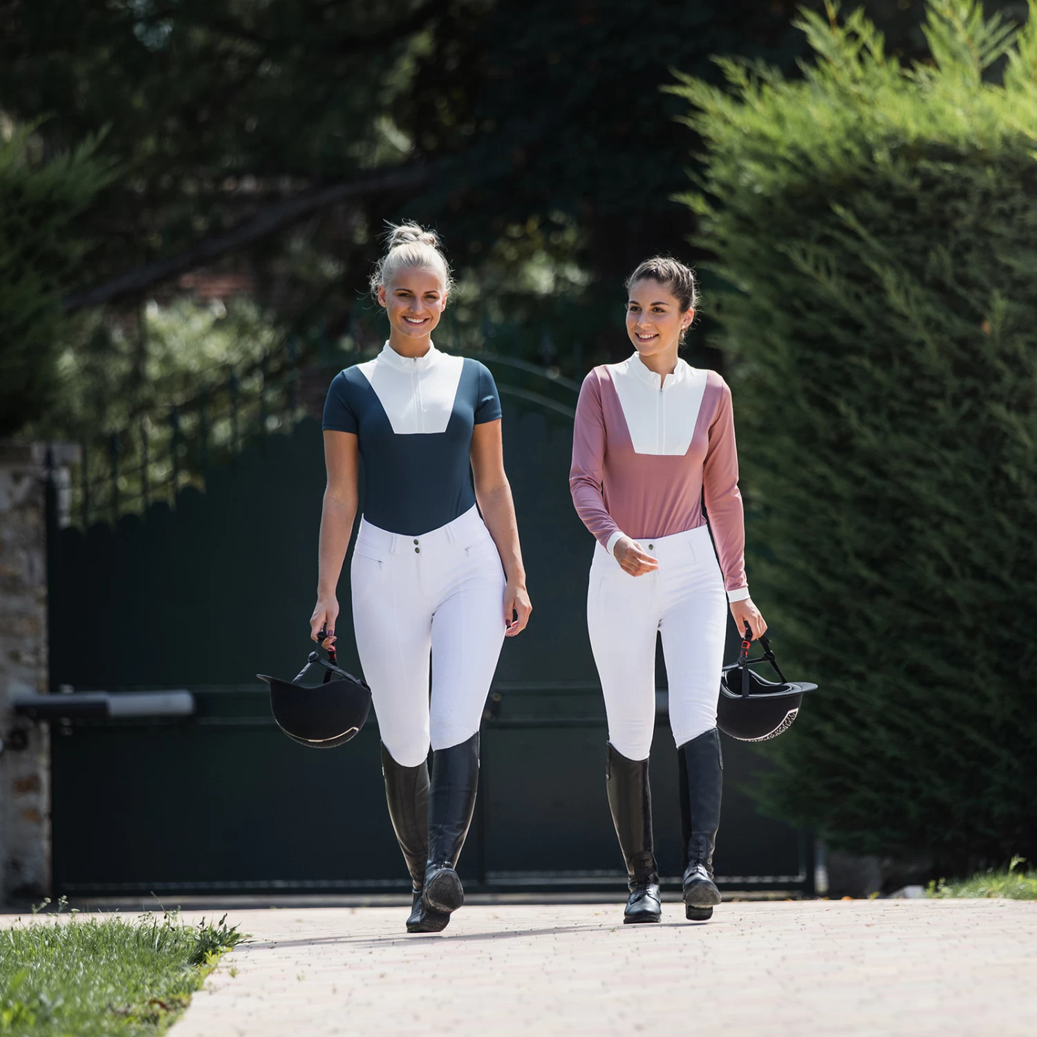 Horze Edie Women's Long Sleeve Show Bodysuit 11 Horze Edie Women's Long Sleeve Show Bodysuit - Image 9