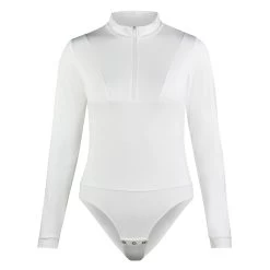 Horze Edie Women's Long Sleeve Show Bodysuit 24 Horze Edie Women's Long Sleeve Show Bodysuit -Sports - Equestrian Riding Shop 33475 WH 1