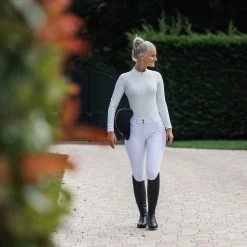 Horze Edie Women's Long Sleeve Show Bodysuit 27 Horze Edie Women's Long Sleeve Show Bodysuit -Sports - Equestrian Riding Shop 33475 WH 4