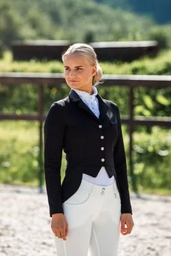 Horze Carla Women's Show Riding Jacket 18 Horze Carla Women's Show Riding Jacket -Sports - Equestrian Riding Shop 33495 bl 08