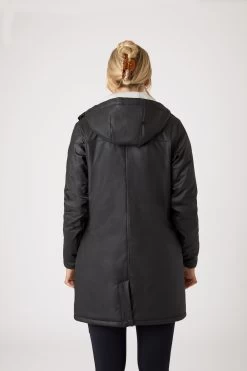Horze Billie Women's PU Rain Riding Jacket With Fleece -Sports - Equestrian Riding Shop 33501 BL 4