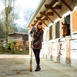 Horze Billie Women's PU Rain Riding Jacket With Fleece -Sports - Equestrian Riding Shop 33501 BRBR 3