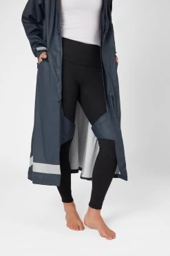 Horze Hazel Women's Long Raincoat With Slits -Sports - Equestrian Riding Shop 33503 vdb 05