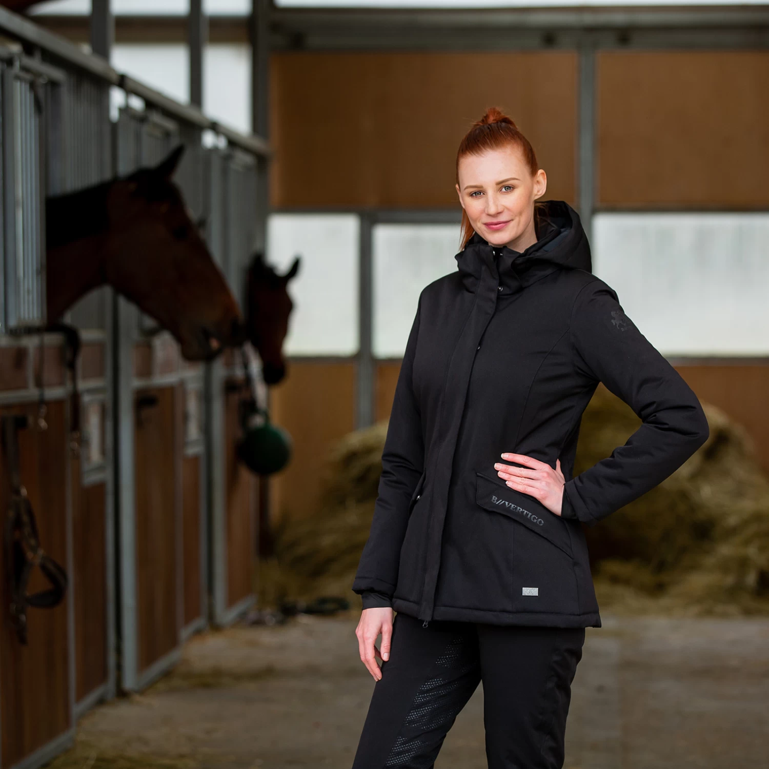 B Vertigo Dana Women's Winter Padded Riding Jacket 6 B Vertigo Dana Women's Winter Padded Riding Jacket - Image 4