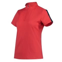 Horze Sandra Women's Functional Short Sleeve Shirt -Sports - Equestrian Riding Shop 33521 FIRE 2