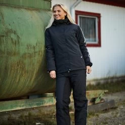 Horze Cheyenne Women's Padded Winter Riding Jacket -Sports - Equestrian Riding Shop 33523 BL 5