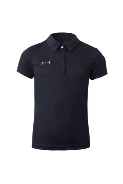 Horze Denise Kids Functional Short Sleeve Polo Shirt -Sports - Equestrian Riding Shop 33529 VDB 1