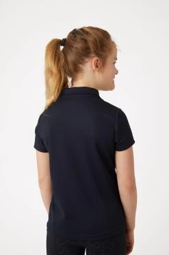 Horze Denise Kids Functional Short Sleeve Polo Shirt -Sports - Equestrian Riding Shop 33529 VDB 4