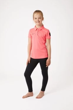 Horze Denise Kids Functional Short Sleeve Polo Shirt -Sports - Equestrian Riding Shop 33529 pi 03