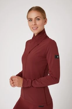 Horze Raquel Women's Training Shirt With High Neck -Sports - Equestrian Riding Shop 33540 MWRE 2