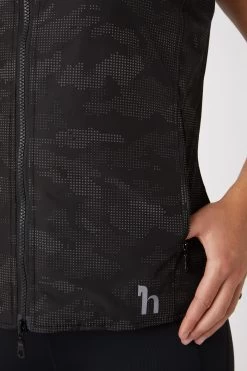 Horze Camo Luminox Reflective Women's Riding Vest -Sports - Equestrian Riding Shop 33544 bl si 05