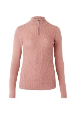 B Vertigo Ruth Women's Knitted Pullover With Zipper -Sports - Equestrian Riding Shop 33546 orpi 01