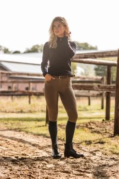 B Vertigo Ruth Women's Knitted Pullover With Zipper -Sports - Equestrian Riding Shop 33546 vdb 07