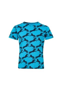 Horze Micky Kids Printed Organic Cotton T-Shirt