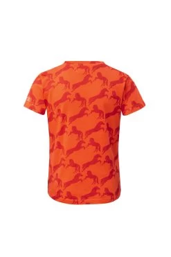 Horze Micky Kids Printed Organic Cotton T-Shirt -Sports - Equestrian Riding Shop 33567 mor 02