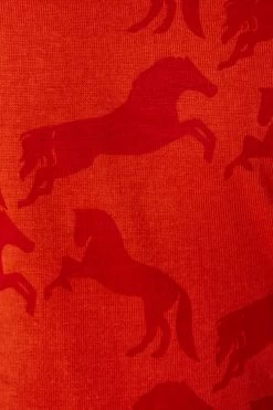 Horze Micky Kids Printed Organic Cotton T-Shirt -Sports - Equestrian Riding Shop 33567 mor 06