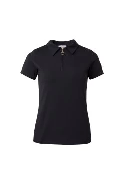 Horze Sagira Women's Training Shirt With Gold Back -Sports - Equestrian Riding Shop 33571 VDB 1