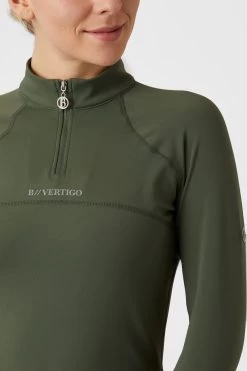 B Vertigo Davina Women's Training Shirt With Phone Pocket -Sports - Equestrian Riding Shop 33573 WGGR 6