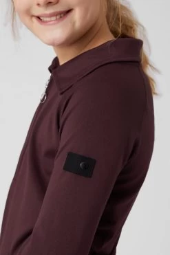 Horze Tiana Kids Polo Shirt With Long Sleeves -Sports - Equestrian Riding Shop 33576 RMBU 6