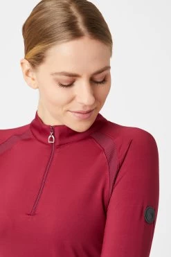 Horze Mia Women's Long Sleeve Training Shirt With Mesh Panels -Sports - Equestrian Riding Shop 33578 ADPI 7