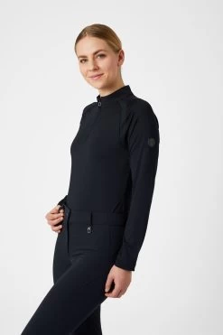 Horze Mia Women's Long Sleeve Training Shirt With Mesh Panels -Sports - Equestrian Riding Shop 33578 VDB 3