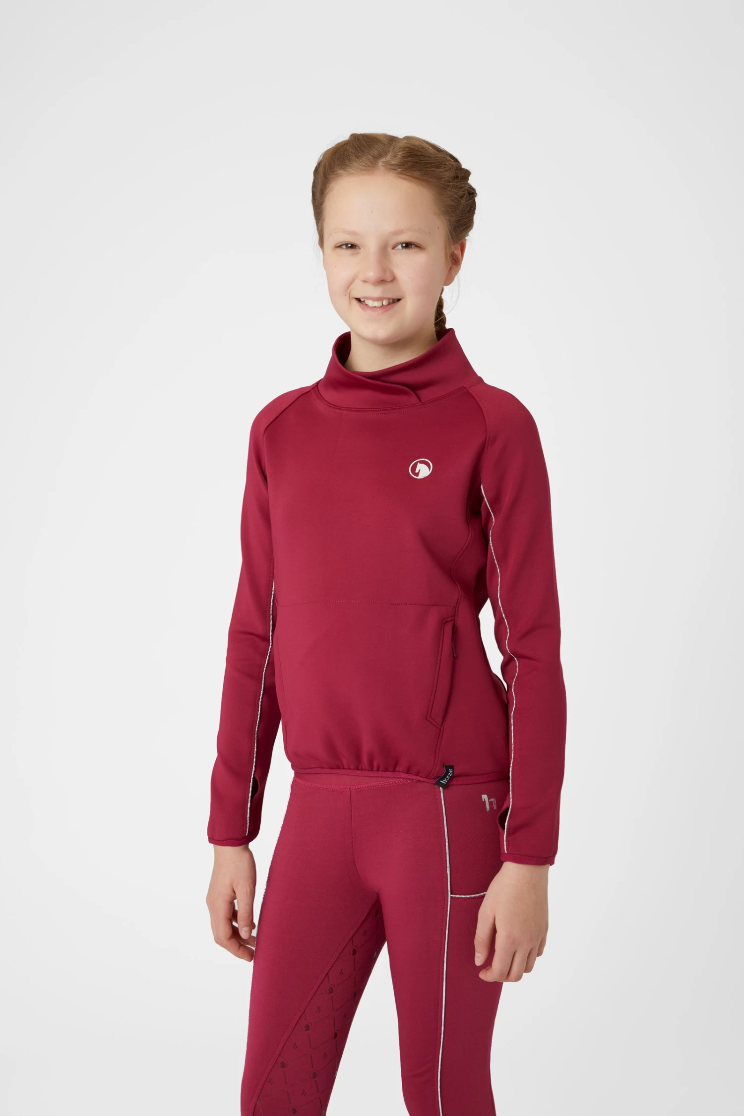Horze Ella Kids Functional Sweatshirt 4 Horze Ella Kids Functional Sweatshirt - Image 2