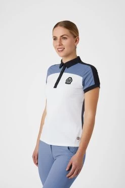 B Vertigo Alessa Women's Functional Polo Shirt -Sports - Equestrian Riding Shop 33591 IFB WH 2