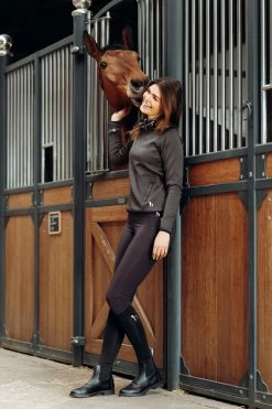 Horze Kaitlin Women's Functional Sweatshirt With Flower Collar -Sports - Equestrian Riding Shop 33595 AFBR 7