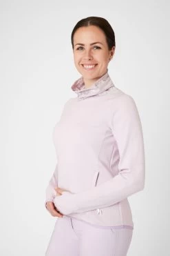 Horze Kaitlin Women's Functional Sweatshirt With Flower Collar -Sports - Equestrian Riding Shop 33595 OHPU 2