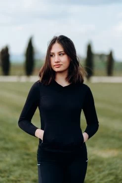 Horze Lou Kids Training Sweatshirt -Sports - Equestrian Riding Shop 33596 BL 6