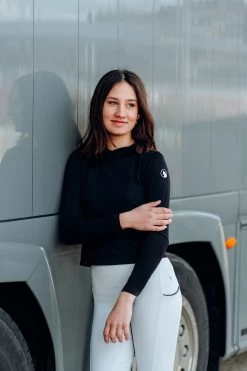 Horze Lou Kids Training Sweatshirt -Sports - Equestrian Riding Shop 33596 BL 7