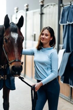 Horze Lou Kids Training Sweatshirt -Sports - Equestrian Riding Shop 33596 colb 06