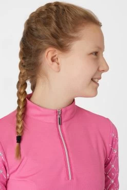 Horze Fia Kids Training/Show Shirt With Long Sleeves -Sports - Equestrian Riding Shop 33598 AZPI 5