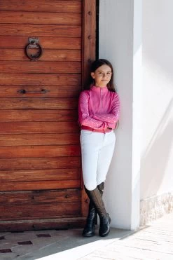 Horze Fia Kids Training/Show Shirt With Long Sleeves -Sports - Equestrian Riding Shop 33598 AZPI 7